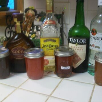 Gourmet Liqueur Jams, Jellies, Sauces